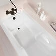 ALLIBERT - Baignoire rectangulaire 170x75x54cm avec zone de douche - Acrylique et ABS Blanc brillant - vignette