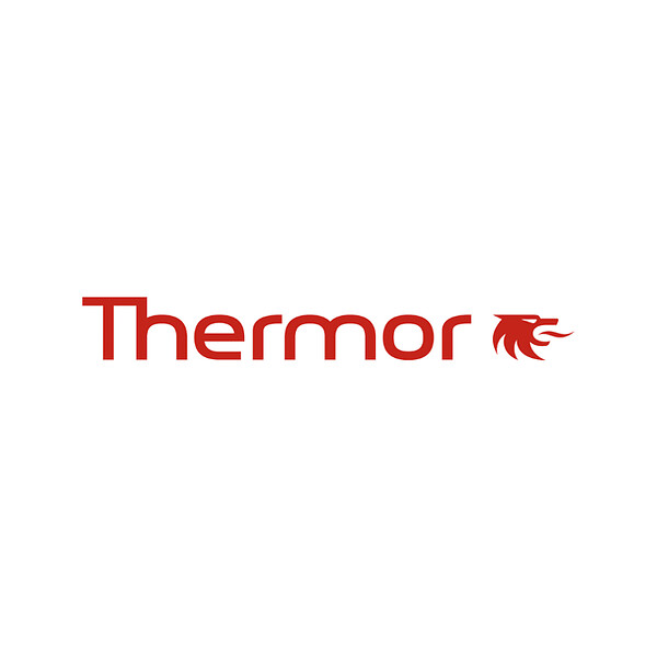 THERMOR - Sèche-serviettes eau chaude étroit Riva 4 Thermor - Noir Carbone - 500W - Raccordements sur collecteurs - large