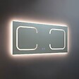 KIAMAMI VALENTINA - Miroir Rectangulaire 180X80 Rétro-Éclairé Par Des Bandes Led - vignette