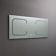 KIAMAMI VALENTINA - Miroir Rectangulaire 180X80 Rétro-Éclairé Par Des Bandes Led - vignette