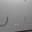 KIAMAMI VALENTINA - Miroir Rectangulaire 180X80 Rétro-Éclairé Par Des Bandes Led - vignette