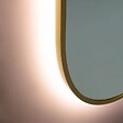KIAMAMI VALENTINA - Miroir Led Rétro-Éclairé 60X160cm Cadre Effet Laiton - vignette