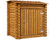 HABITAT ET JARDIN - Coffre de filtration en bois traité pour piscine "Keny" - 120 x 95 x 126 cm - vignette