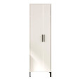 HABITAT ET JARDIN - Armoire multifonctionnelle en bois "Jienna" - 50 x 36 x 165 cm - Blanc - vignette
