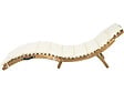 HABITAT ET JARDIN - Bain de soleil en bois avec coussins inclus "Jakarta" - Beige - vignette