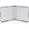 ID MARKET - Table de camping pliante réglable en hauteur 120 cm - vignette