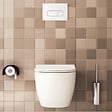 VITRA - Pack WC suspendu VitrA Sento blanc + bâti autoportant V-Fix Core + Plaque Round Blanche - vignette