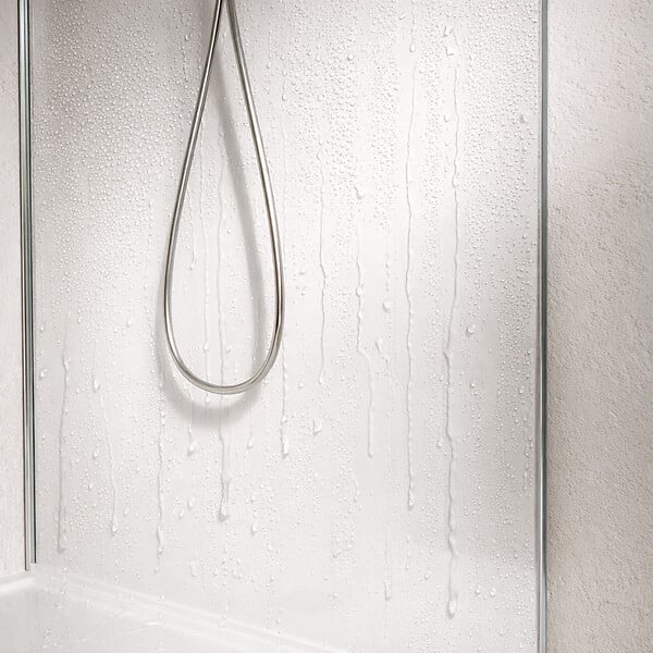 AURLANE - Profilé Mural d'Angle en Aluminium Chrome H250 cm compatible avec WALL'IT et STONE'IT - large