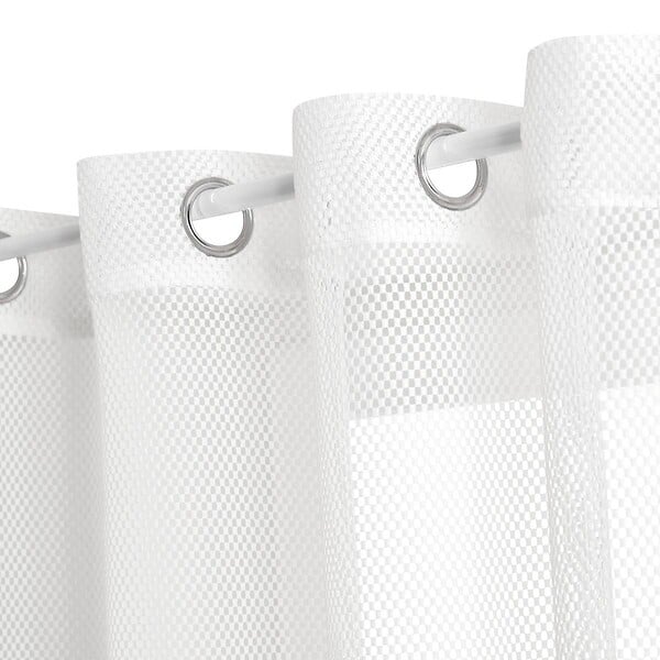 ATMOSPHERA - Voilage Zina 140x240cm blanc - large