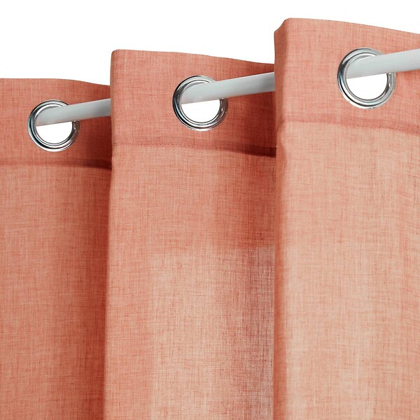 ATMOSPHERA - Voilage Paxta 135x240cm terracotta - large