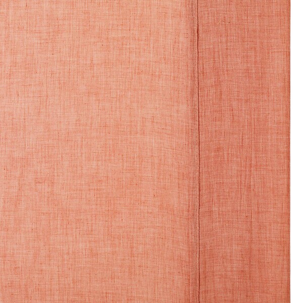 ATMOSPHERA - Voilage Paxta 135x240cm terracotta - large