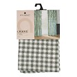 ATMOSPHERA - Rideau Groove 260x140cm vichy vert - vignette