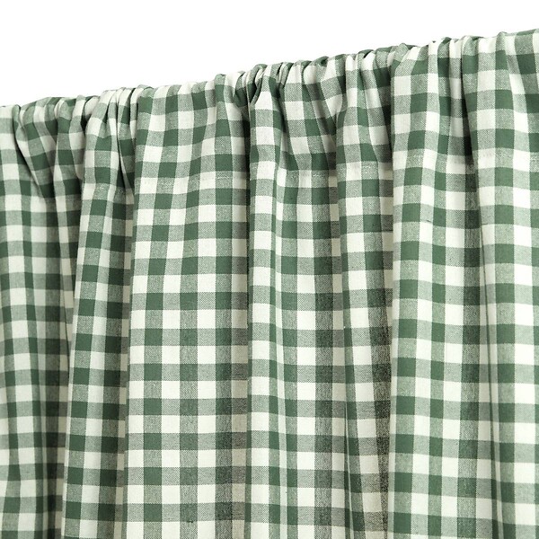 ATMOSPHERA - Rideau Groove 260x140cm vichy vert - large