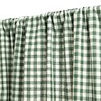 ATMOSPHERA - Rideau Groove 260x140cm vichy vert - vignette