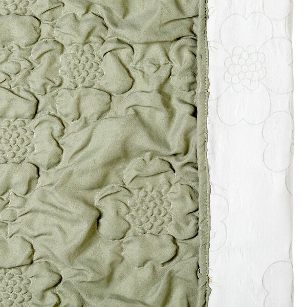 ATMOSPHERA - Rideau matelassé Iris 135x260cm vert - large