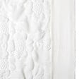 ATMOSPHERA - Rideau matelassé Iris 135x260cm blanc - vignette
