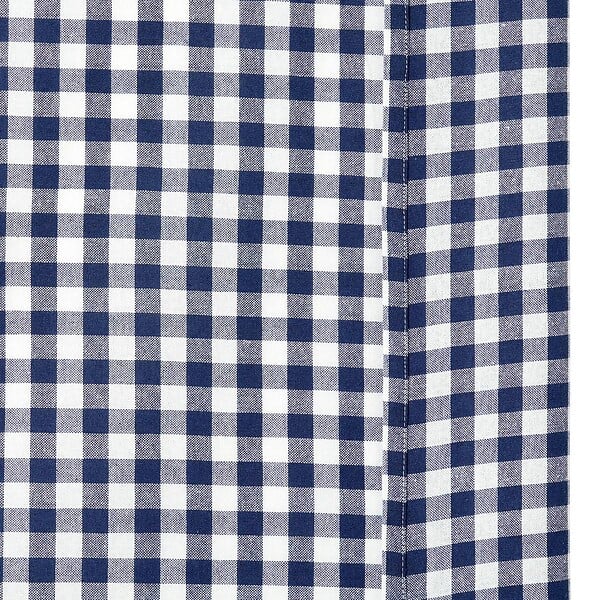 ATMOSPHERA - Rideau Groove 260x140cm vichy bleu navy - large