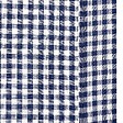ATMOSPHERA - Rideau Groove 260x140cm vichy bleu navy - vignette