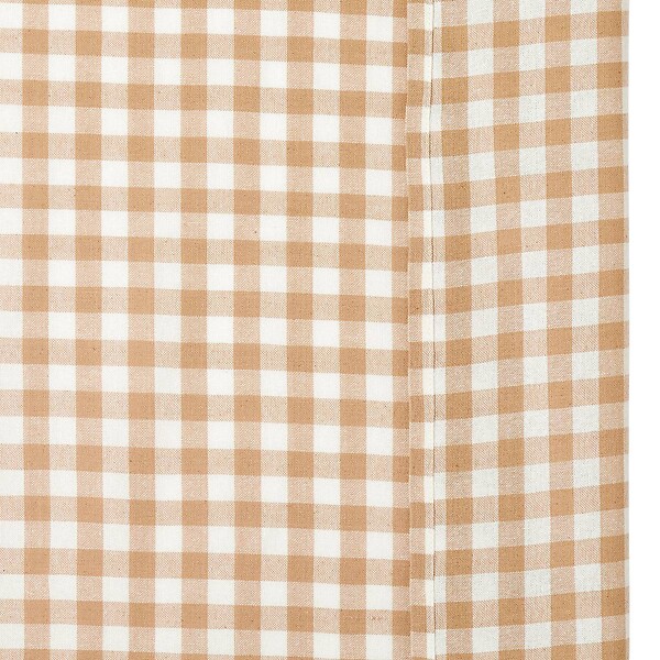 ATMOSPHERA - Rideau Groove 260x140cm vichy beige lin - large