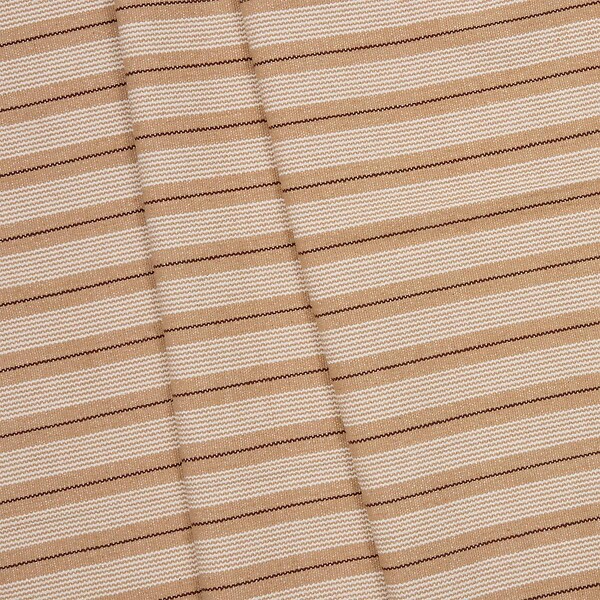 ATMOSPHERA - Tapis Groove 170x120cm rayé beige lin - large