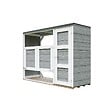 TIMBELA - Abri de jardin pour poubelles 2x240L TIMBELA M981A-TUNDRA GREY - vignette