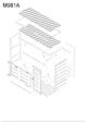 TIMBELA - Abri de jardin pour poubelles 2x240L TIMBELA M981A-TUNDRA GREY - vignette