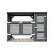 TIMBELA - Abri de jardin pour poubelles 2x240L TIMBELA M981A-TUNDRA CAVERN - vignette