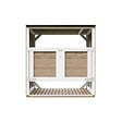 TIMBELA - Abri de jardin pour poubelles 2x240L TIMBELA M980A-TERRA BROWN - vignette
