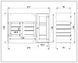 TIMBELA - Abri de jardin pour poubelles 2x240L TIMBELA M981A - vignette