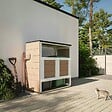 TIMBELA - Abri de jardin pour poubelles 2x240L TIMBELA M980A - vignette