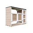 TIMBELA - Abri de jardin pour poubelles 2x240L TIMBELA M981A-TERRA BROWN - vignette