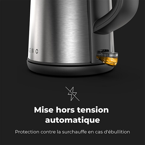 AENO - AENO Bouilloire Électrique EK3 : 1850-2200W, 1.7L, Sécurité et Parois Doubles - large