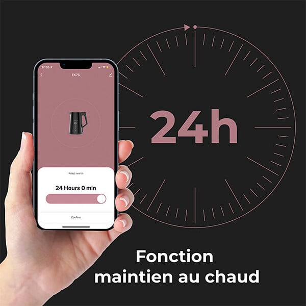 AENO - Bouilloire Électrique EK7S Smart : Contrôle WiFi, Maintien au Chaud et Sécurité Maximale-AENO - large