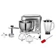 KITCHEN MOVE - Robot patissier hachoir blender VIPER PRO Gris Acier 1500W - vignette
