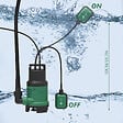 VOUNOT - Pompe evacuation pour eaux chargees 14000L/h profondeur 7m - vignette