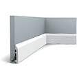 ORAC DECOR - SX172 Plinthe Orac Decor - 8,5x1,4x200cm (h x p x L) - plinthe décorative polymère A l'unité - vignette