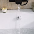 ALLIBERT - Vidage de Baignoire 50 mm Finition Chrome avec Trop-plein - vignette