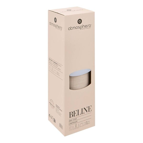 ATMOSPHERA - Abat-jour Beline D50cm beige - large