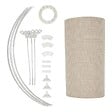 ATMOSPHERA - Abat-jour Beline D50cm beige - vignette