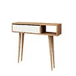 HABITAT ET JARDIN - Console en bois "Oseyo" - 100 x 30 x 94 cm - Marron - vignette