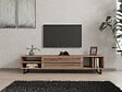 HABITAT ET JARDIN - Meuble TV en bois "Safir" 160 x 40 x 35 cm - Pin atlantique - vignette