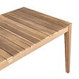 BELIANI - Table de salle à manger de jardin CHIOGGIA 90 cm 180 cm Bois d\'acacia certifié Marron clair - vignette