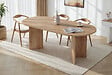 HABITAT ET JARDIN - Table à manger en bois "Sabella" 200 x 90 x 75 cm - Chêne saphir - vignette