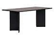 HABITAT ET JARDIN - Table à manger en bois "Linza" 180 x 90 x 75 cm - Bois Noir - vignette