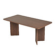 HABITAT ET JARDIN - Table à manger en bois "Linza" 180 x 90 x 75 cm - Noyer - vignette