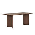 HABITAT ET JARDIN - Table à manger en bois "Linza" 180 x 90 x 75 cm - Noyer - vignette