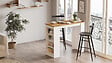 HABITAT ET JARDIN - Table de repas en bois "Setup" - 120 x 52 x 102 cm - Marron - vignette