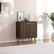 HABITAT ET JARDIN - Buffet en bois "Lina" - 72 x 36 x 73 cm - Marron - vignette