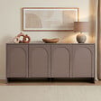 HABITAT ET JARDIN - Buffet en bois "Arlen" - 180 x 45 x 80 cm - Atlas - vignette