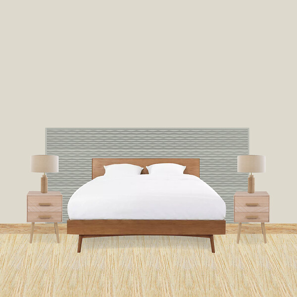ORAC DECOR - Kit tête de lit DIY Panneaux muraux W112 RIDGE Orac Decor - Revêtement mural - large
